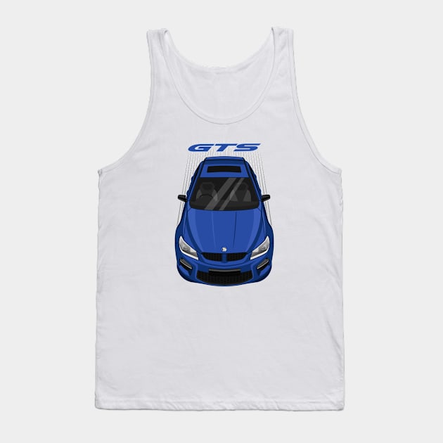 HSV GEN F GTS - Dark Blue Tank Top by V8social